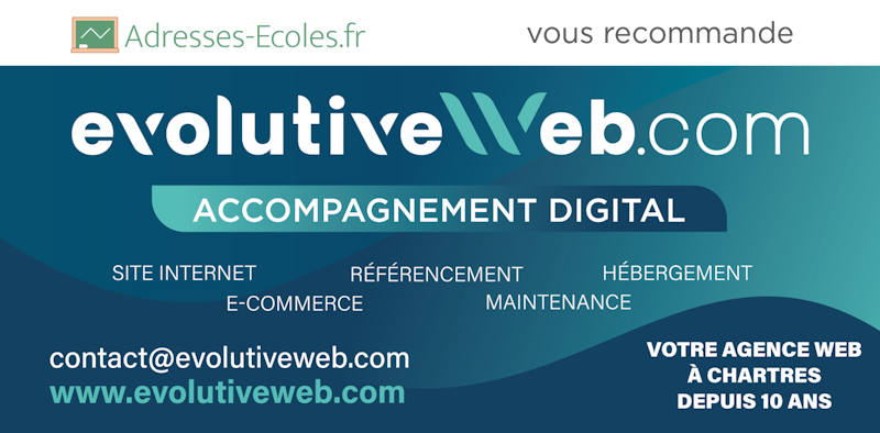 evolutiveWeb.com - Accompagnement digital : création site internet et e-commerce, référencement, maintenance, hébergement... votre agence web à Chartres depuis 10 ans